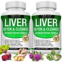 Liver Cleanse Detox & Repair Formula Liver Detox Supplement 