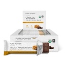 Dr. Mercola Pure Power Peanut Butter Protein Bars, 12 Servers, niet GGO, Sojavrij, Glutenvrij, Veganistische Proteïne Bars