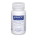 Pure Encapsulations Rapid Mental Energy - Vegan Geheugensupplement ter ondersteuning van hersengezondheid - Ginkgo Biloba Extract, Alpinia Galanga & American Ginseng Extract - Non-GMO & Glutenvrije - 30 capsules