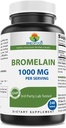 Brieofood Bromelain 1000mg per portie 240 tabletten - Proteolytische Digestieve Enzyme - Ondersteunt gezonde spijsvertering, Joint Health, Nutriënt Absorptie