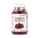 Cranberry Gummies for Kids & Adults 400mg-Gluten Free Allergen Free Nutrient Rich Vegan Supplement -Cranberry Chews-90 Tellen