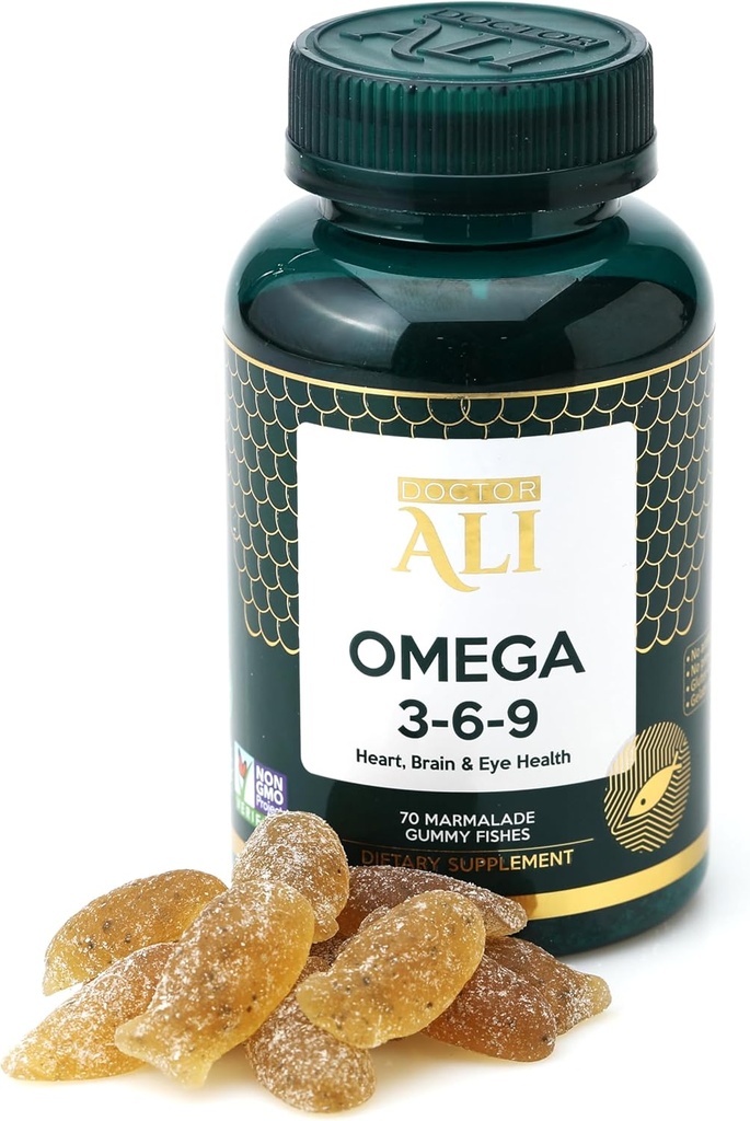 Doctor ALI - Vegan Omega 3-6-9 Gummy's 