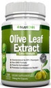 Extrait de feuille d'olive - 750 Mg - 120 Capsules - Extra Strength - 20% Oleuropein - Formule non-OGM - Qualité Premium des feuilles d'olive pures - puissant antioxydant - Idéal pour le cœur, la peau et le cerveau