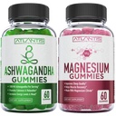 Ashwagandha & Magnesium Gummies for Improved Sleep & Strenged Body Functions. Ashwagandha Boosts Mood & Energy - Magnesium helpt Recover Muscles & Relieves Cramps - Vegan