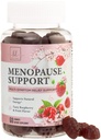 Menopauze supplementen voor vrouwen Gummies - Menopauze Relief Gummy, volledige natuurlijke milde hot flashes & night Sweats ondersteuning, multi-benefit ondersteuning voor evenwicht en energie, Glutenvrije - 60 Gummies