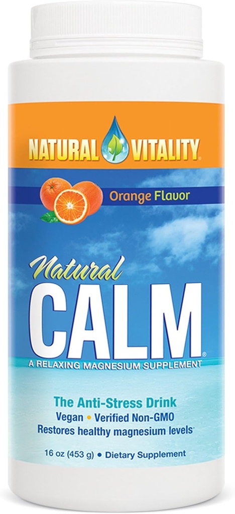 Natuurlijke vitaliteit Vitamine Kalm oranje