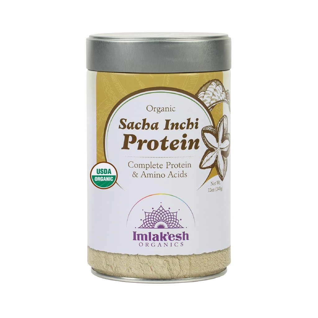 Imlakesh Organics Sacha Inchi Protein, poudre (12 oz)