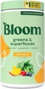 Bloom Nutrition Superfood Greens Powder, Digestieve enzymen met Probiotica en Prebiotica, Gut Health, Bloating Relief for Women, Chlorella, Green Juice Mix met Beet Root Powder, 60 SVG, Mango