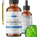 Wormhout Biologische Tinctuur - Kruidensupplement voor Digestieve Gezondheid en Gut Support - Natuurlijke Reiniging - Alcoholvrij, Made in USA, 2 Fl Oz