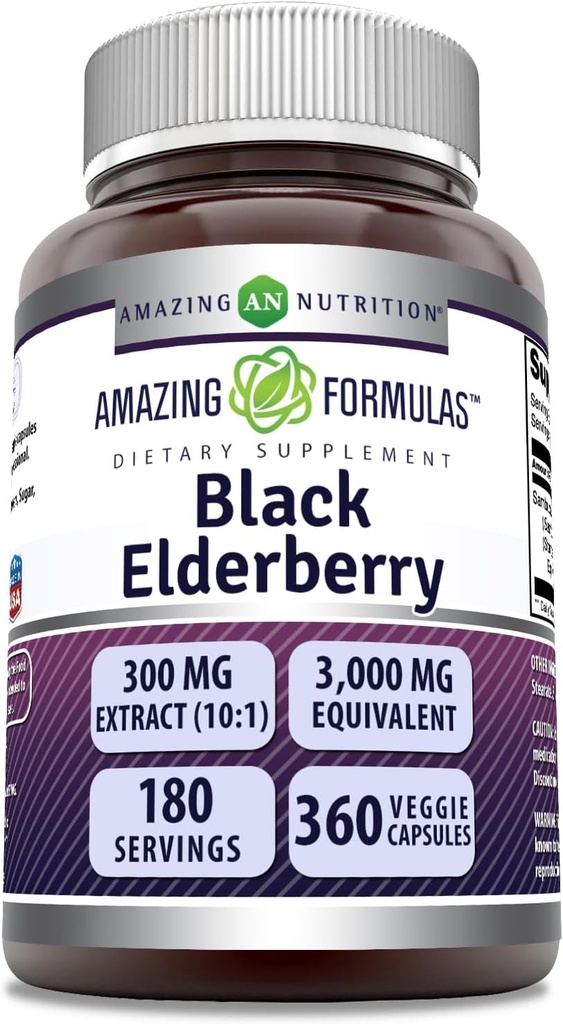 Verbazingwekkende Formules Sambucus Black Elderberry 