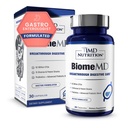 1MD Nutrition BiomeMD Probiotica 62 Miljard CFUs, 15 Uitgebreide Strains - Pro & Prebiotica 