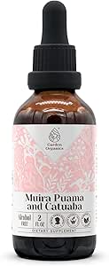 Muira Puama en Catuaba Alcoholvrije natuurlijke tinctuur Extract, Immune System Booster, Liquid Drops Gemaakt van 100% (2 fl oz)