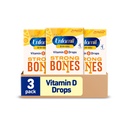 Enfamil Baby Vitamine D-Vi-Sol Vitamine D Liquid Supplement Drops voor zuigelingen, ondersteuning van sterke tanden & botten in pasgeboren baby's, gemakkelijk te gebruiken, Gluten-Free, 50 ml druppelfles, Verpakking van 3