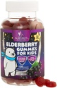 Kids Immune Support Vlierbessen Gummies - Dagelijkse Children's Vitamins C, Zink & Kids Immunity Support Gummy - Nature's Sambucus Vlierbessen Supplement, Vegan, Gluten-Free, Tasty Berry Flavor - 120 Gummies