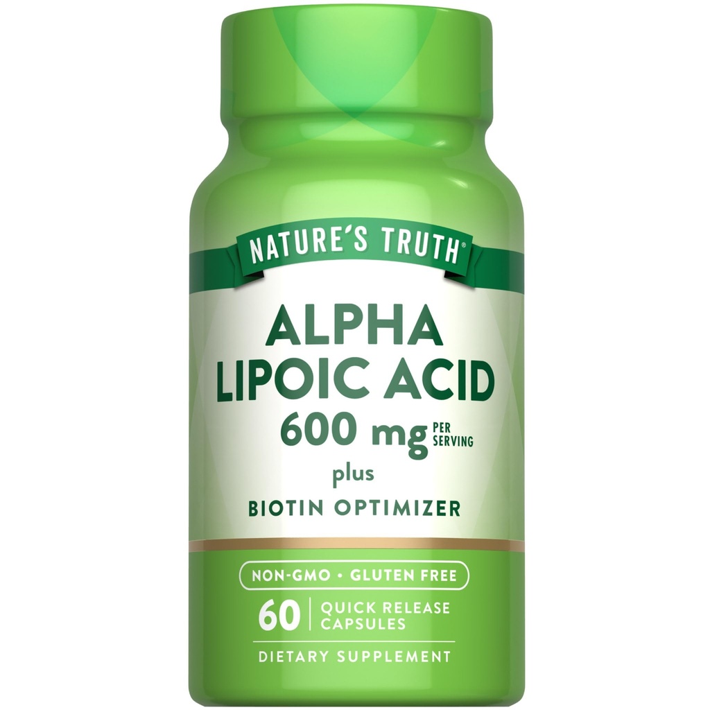 De waarheid van de natuur Alpha Lipoïne Acid 600 mg 