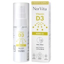 Vitamine D3 Spray 4000 IE (215 porties) - Hoge Absorptie, Veganistisch, Ondersteunt Bone & Immune Health, Calcium Absorptie - Dagelijkse Orale Vitamine D Spray