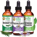 Botanische keuze Passiebloem, Rosemary Leaf, & Gymnema Sylvestre Extracten Bundle 