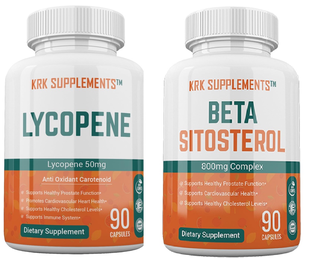 Bundle Combo van Beta Sitosterol en Lycopeen