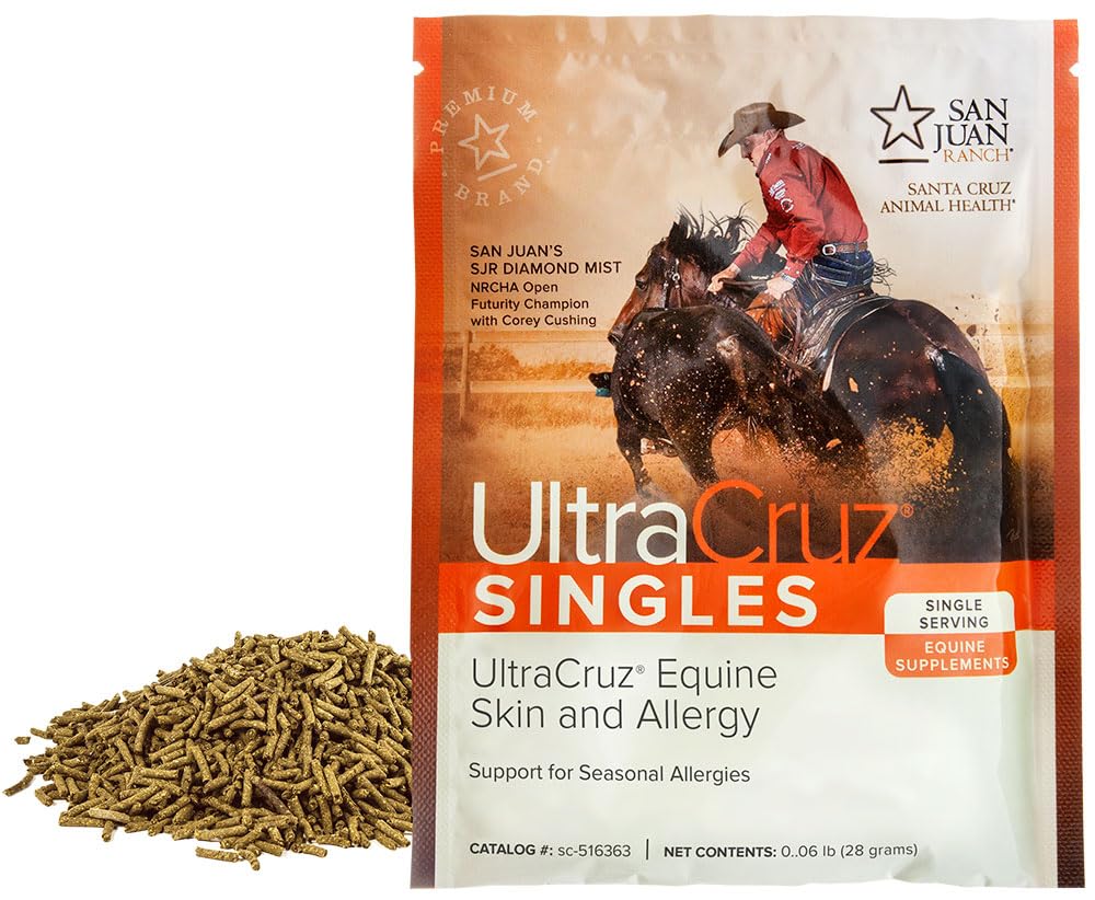 UltraCruz® Equine Skin and Allergie, 120 Singles