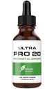 Ultra6 Probiotiques nutritionnels pour les femmes, les hommes et les enfants - 20 suppléments probiotiques liquides de souche pour la santé digestive et gustative