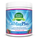 Calcium Magnesium Powder Supplement - CalMag Plus met vitamine C & D3 - Glutenvrij, niet GGO, Wild Berry smaak - Natuurlijke Kalmte & Stress Relief Cal Mag Drink - Natuurlijke Kalm Calcium & Magnesium Poeder