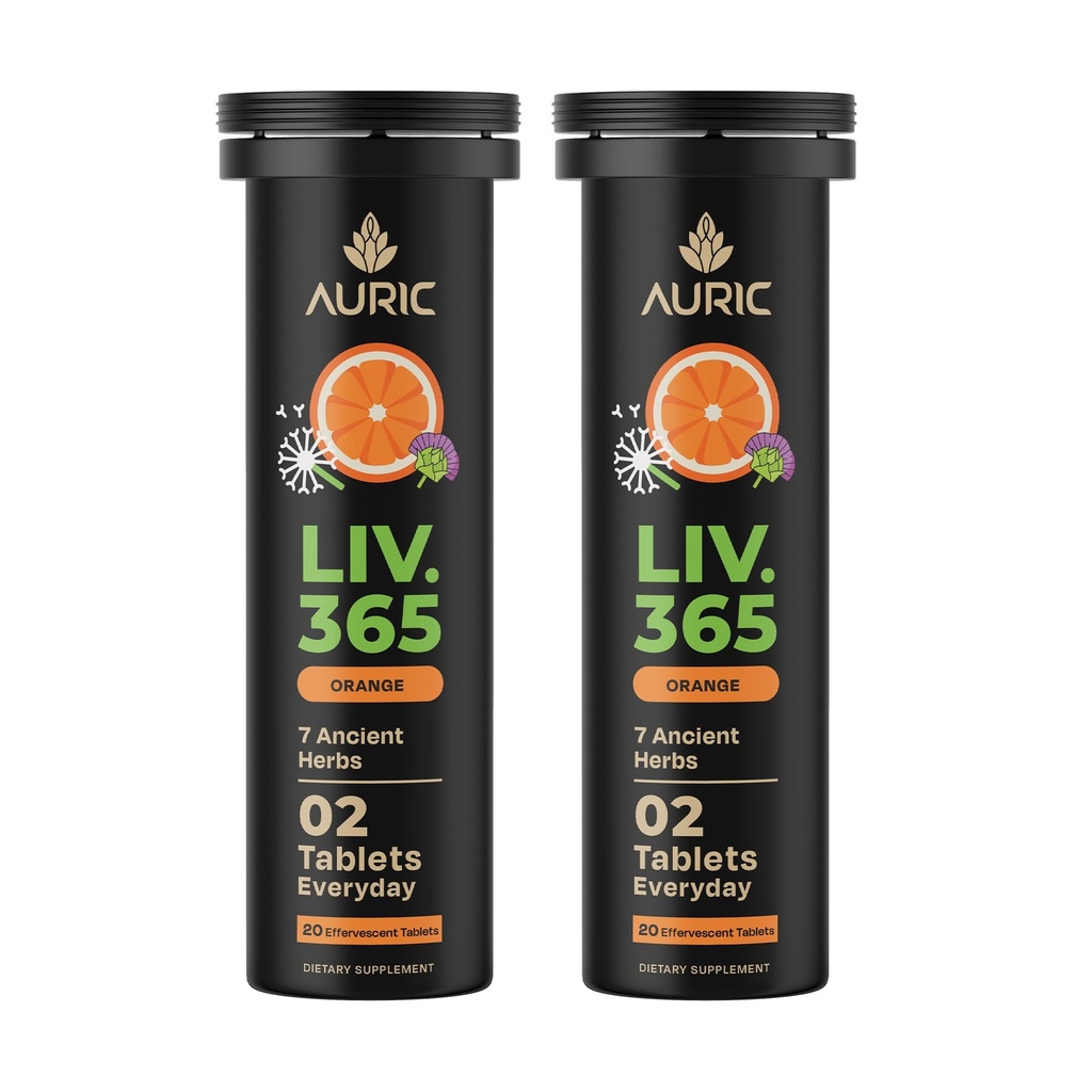 Auric Herbal Lever Ondersteuning Supplement 