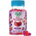 Multivitamin Jelly Bean Gummies avec Zinc pour les enfants, Imune Support Dietary Suppléments, Végétarien, 120 Berry Blast Jelly Beans, Kosher