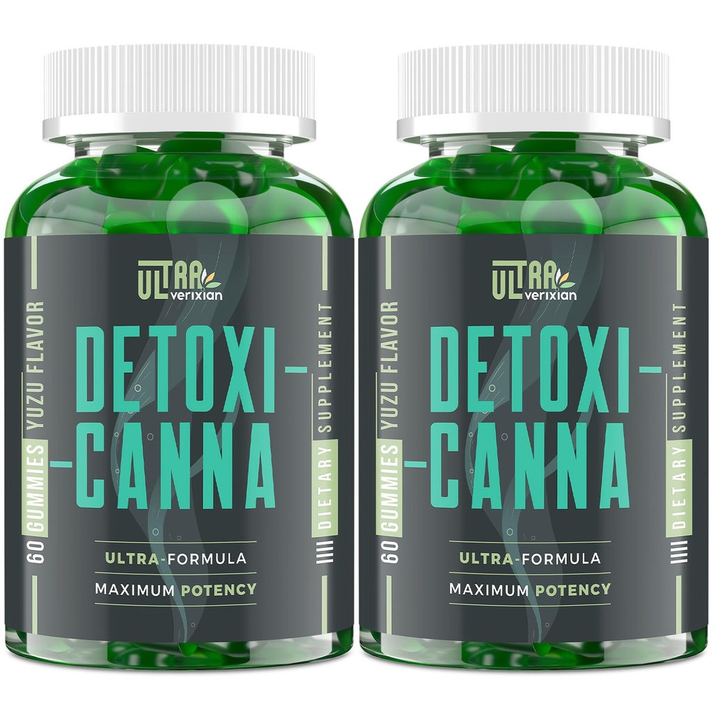 Detox Cleanse Gummies - Liver, Gut, Kidney Cleanse Detox & Repair, Rapid & Effective Full Body Cleanse Best for Women and Men with Milk Thistle - Natural Plant-Based Detox Supplement, 120 Gummies