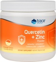 Trace Minerals Quercetine Plus Zinkpoeder - Antioxidant Supplement for Immune Support - Mineral Supplement Aids Cardiovasculair Health - Includes Vitamine C & Ionic - Orange Cream, 120g (30 Servings)