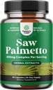 Extra sterkte Zagen Palmetto Extract - Geavanceerd kruidencomplex voor haar gezondheid en urinesteun met plantaardige sterolen & Flavonoïden - Krachtig kruidensupplement met 500 mg per portie - 30 capsules