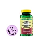 Generic Acetyl L-Carnitine HCI 400 mg + Alpha Lipoïne Acid 200 mg Capsules Spring Valley, 50 Telling + Sticker Dri Bewaren