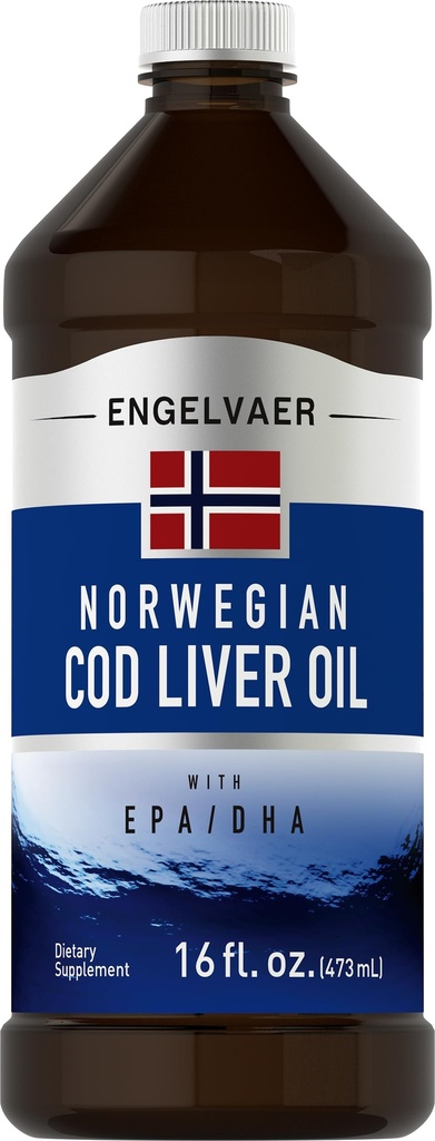 Piping Rock Cod Leverolie Liquid 