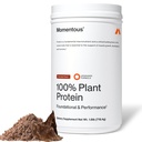 Momentous Vegan Protein Powder, 20g Pea & Rice Blend Protein, Chocolate