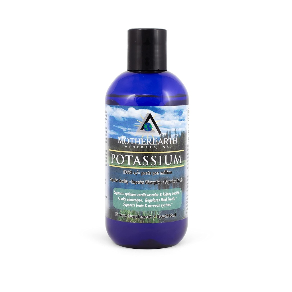 Moeder Aarde Mineralen - Angstrom Mineralen, Kalium, 8 Ounce