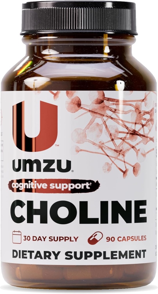 UMZU Choline Supplement voor Cognitieve en Hormonale Ondersteuning 