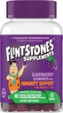 Flintstones Vitaminen Vlierbessen Gummy's voor kinderen met Immuniteit Ondersteuning van vitamine C & Zink, Immuun Ondersteuning Gummies, Multivitamine voor kinderen, Glutenvrij, 60 Tellen