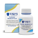 VSL #3® Probiotica voor de spijsvertering van de gezondheid, IBS & UC symptomen - 112.5B CFUs, high-Potency, Multi-Strain, Live, Gekoeld Probiotica, Medical Food for Gut Health Ondersteuning bij mannen & Women, 60 Capsules