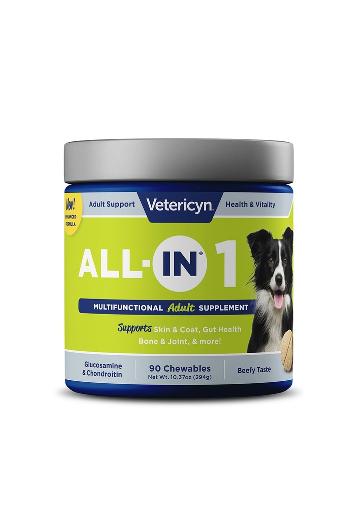 Vetericyn All-in 1 Multifunctionele hondensupplement  Aantal