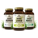 HEART & SOUL Joint & Mobility Stack 3 Items: Bone Marrow & Liver, Joint Strength & Repair, Skin, Hair & Nails for Full-Body Wellness, Collagen Support, Flexibiliteit, and Recovery