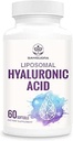 Liposomale Hyaluronzuur 1000mg, hoge biologische beschikbaarheidHyaluronzuurcapsules, voedingssupplement ondersteuning huid en botten, 180 capsules (verpakking van 3)