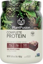 PlantFusion Complete Vegan Protein Powder - Plant Based Protein Powder with BCAAs, Digestieve Enzymes and Pea Protein - Keto, Glutenvrij, Sojavrij, Niet-Dairy, Geen Suiker, Niet-GMO - Red Velvet 1 lb