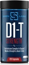 D1-T kracht Testosteron Booster voor mannen Mass Gainer met D-Aspartic Acid - Monster Muscle Mass-Building - Test Booster Onderdrukking van Estrogen Anabole Spiergroei (120 Capsules)