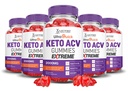 Justified Laboratories (5 Pack Ultra Quick Keto ACV Gummies Extreme 2000MG Ultraquick Keto Gummies Apple Cider Vinegar Geformuleerd met Granaatappel Beet Sap Poeder B12 Vegan Non GMO 300 Gummys