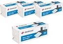 Eponges de gaze non tissées vendues - 4-Ply, 4" x 4" tout-terrains non stériles soins de la plaie de gaze dentaire absorbante pour trousse de premiers soins/installations médicales, 200 comtes (paquet de 4)