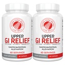 Silver Fern GI Relief - Supplément naturel à base de plantes - Tout naturel avec extrait de feuille d'artichaut, extrait de racine de gingembre et flavonoïdes de réglisse GutGuard (2 bouteilles - 120 capsules - 60 jours d'approvisionnement)
