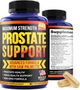 Prostaat Supplementen voor mannen - 90 Natuurlijke Prostaat Gezondheid Capsules - Pompoen Zaden, Pygeum en Saw Palmetto voor mannen Blader Control en gezonde urinetrek ondersteuning- Made in USA