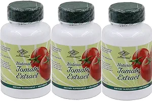 3 verpakkingen natuurlijk tomatenextract met Lycopeen (100 tabletten)