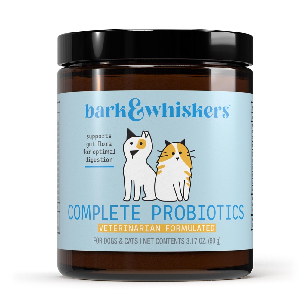 Dr. Mercola, Complete Probiotica, voor katten en honden, 3,17 oz (90 g), Ondersteunt Immuunfunctie, Digestieve Ondersteuning, Niet GGO, Sojavrij, Glutenvrij