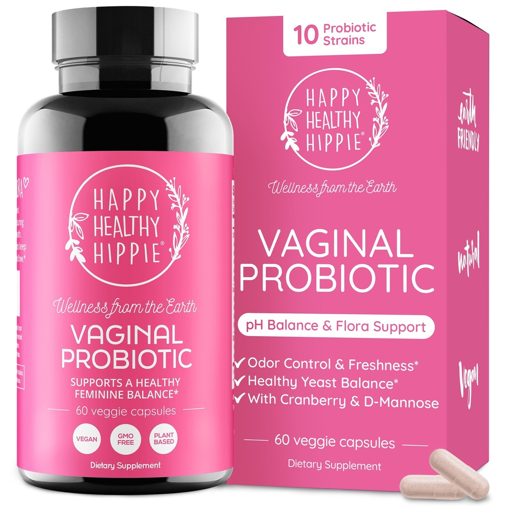Probiotiques vaginaux pour les femmes - ph Équilibre pour les femmes - 10 B CFU - 10 souches
