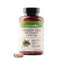 NatureWise Green Tea Extract Capsules 1000 mg - 50% EGCG & 98% Polyfenolen - Extra sterkte Green Tea Pillen - Antioxidanten voor gezondheid en energie in het hart - Veganistisch, non-GMO - 60 Count[30-Day Supply]